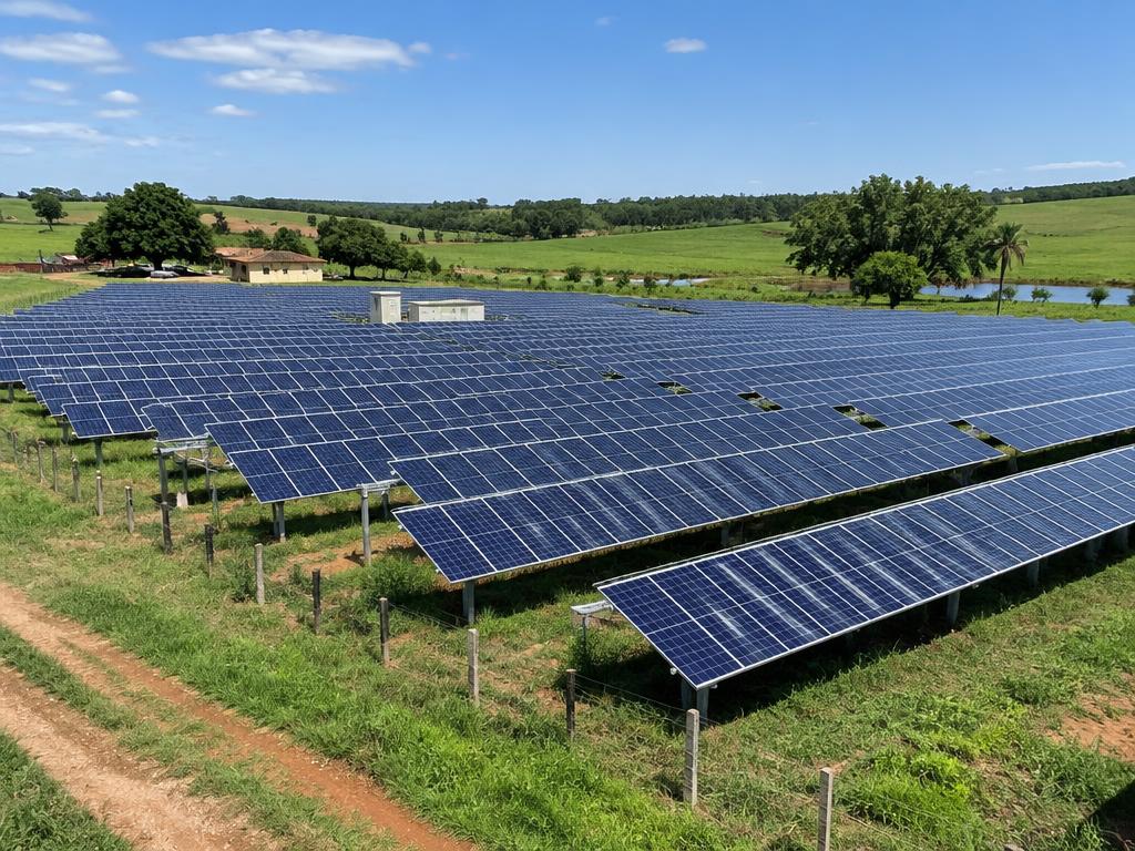 Usina de solo 148 kWp